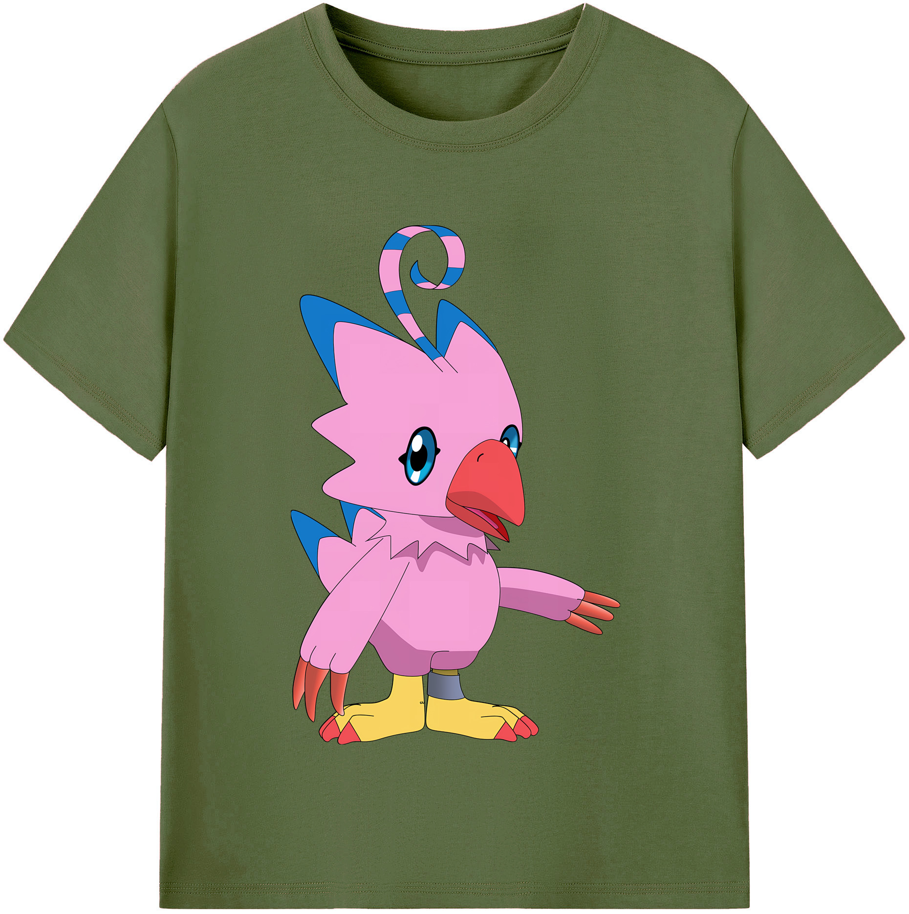 （画像用） Digimon デジタルモンスター/デジモン 綿100％半袖Tシャツ（フロントプリント）